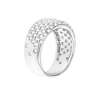 Ringe Roman Gioielli Dame MIO AMORE in Weißgold Diamante FASCIONE-2-J